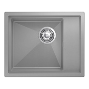 Кухонная мойка Rivelato NOBILE NB-544-R, серый металлик