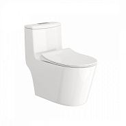 Унитаз напольный Maretti Florenza безободковый с микролифтом, FL10MNBM17-844, белый