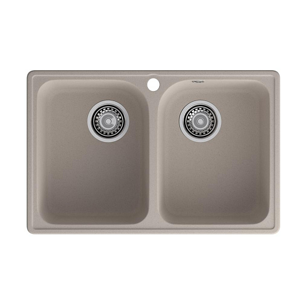 Кухонная мойка GranFest QUARZ 15, песочный