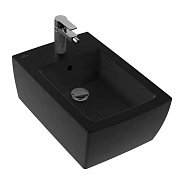 Биде подвесное Villeroy & Boch Memento 2.0 CeramicPlus, Pure Black (443300R7)
