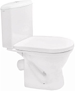 1.WH30.2.196 АЛЬКОР унитаз-компакт , диагон.выпуск, 2 режима, полипропилен