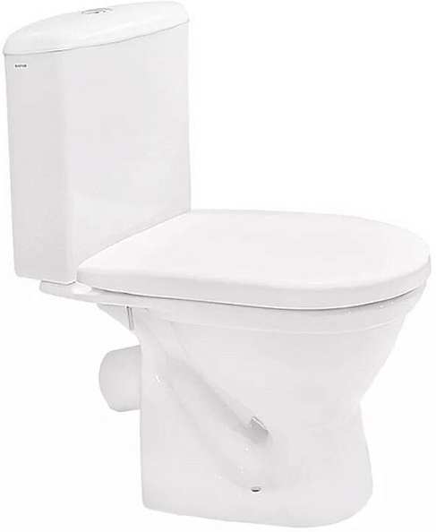 Унитаз-компакт напольный Santek Алькор 1.WH30.2.196 (с бачком и сиденьем)