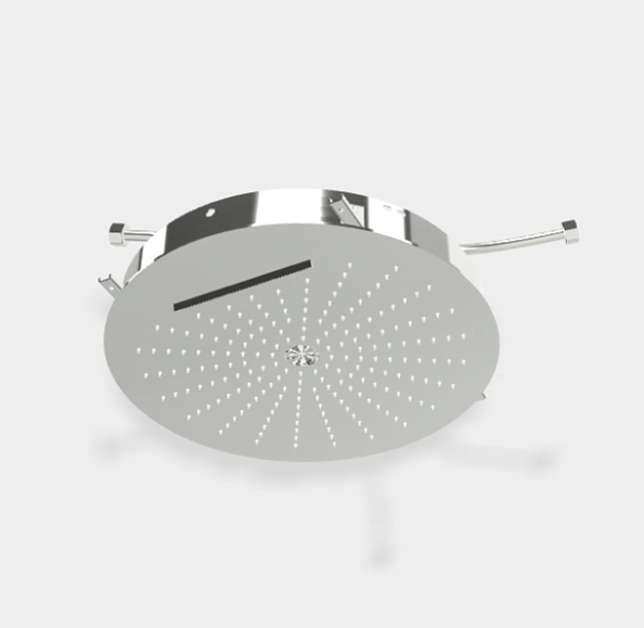 Верхний душ Fima Carlo Frattini Showerhead 400х400, хром (F5911CR)