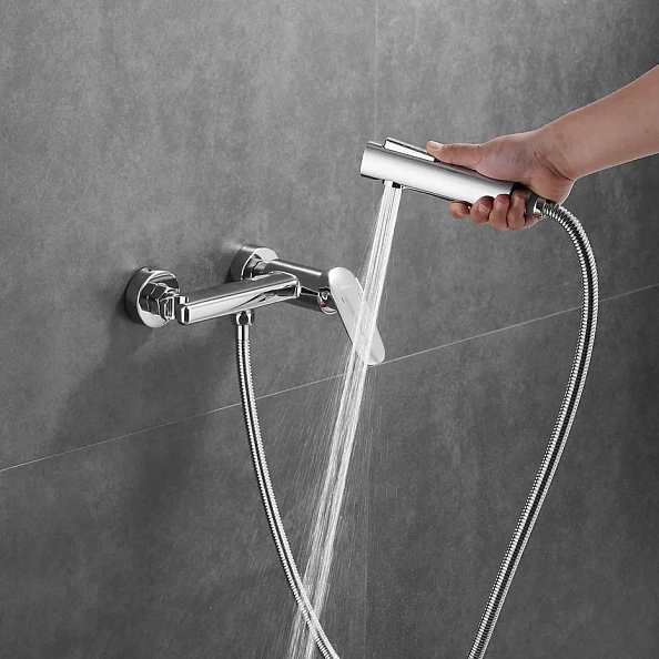 Гигиенический душ со смесителем Shevanik S8505-1, хром