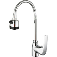 Смеситель для кухни с гибким изливом и режимом душ FRUD R42055-2, хром