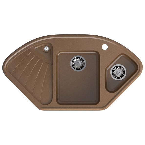 Кухонная мойка GranFest CORNER 1040E, терракот