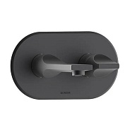 Смеситель для раковины BOSSINI Apice Z00549.073 без донного клапана, чёрный матовый (Z00549.073)