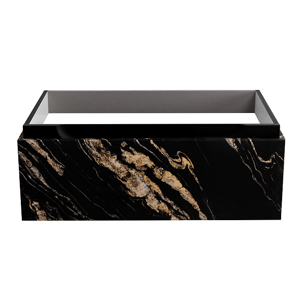 База под раковину подвесная Cezares Slider 766х476х299, Черный фьюжн (SLIDER-800-1C-SO-NF-P)