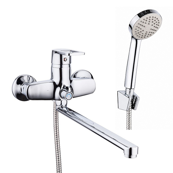 Смеситель для ванны FRUD R22072, хром