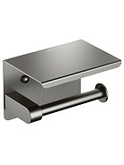 AQ4939BGM ЕВРОПА бумагодержатель с полкой, оружейная сталь