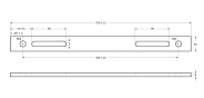 Комплект кронштейнов для крепления ног BelBagno белый (BB05-SUP)