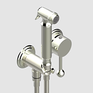 Гигиенический душ THG Petale de Cristal - Clear crystal fine gold thread, никель (U6E B01 5840/MBG)