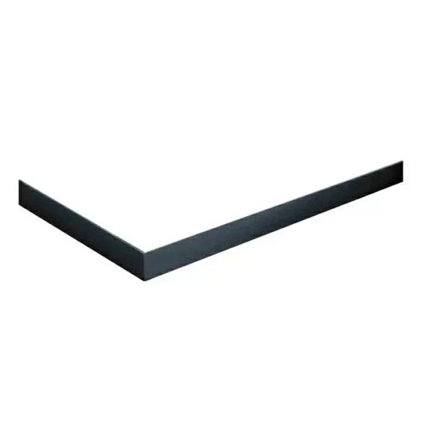 Экран для поддона из искусственного мрамора Cezares чёрный матовый (TRAY-AS-AH-120/90-100-SCR-NERO)