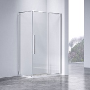 Душевой уголок Vincea Slim-N (VSR-4SN8013CL) 1300х800 мм, хром, стекло прозрачное