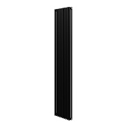 Трубчатый дизайн-радиатор Royal Thermo Shift R22 C2180 10 секций, черный, боковое подключение