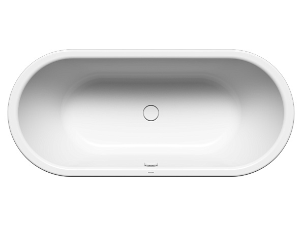 Ванна Centro Duo Oval Мод.128 180х80 + Слив-перелив Kaldewei KA 4040 белый, d=100мм