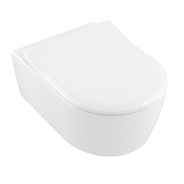 Унитаз подвесной Villeroy & Boch Avento Directflush (5656RS01) с микролифтом Slim (с сиденьем)