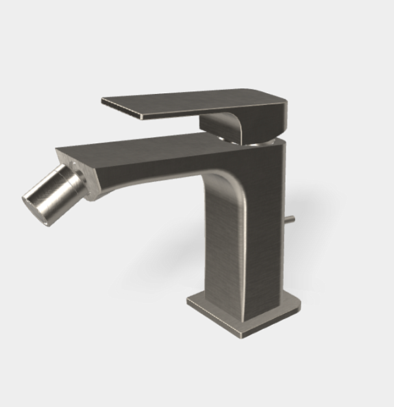 Смеситель для биде Fima Carlo Frattini Fit, никель брашированный (F3382SN)