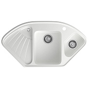 Кухонная мойка GranFest CORNER 1040E, иней