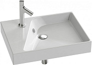 RYTHMIK EXQ112-Z-00 (замена на Vivienne 60 см EXBH112-00) Подвесная раковина-столешница, гладкая нижняя поверхность, Ш60*Г46 см