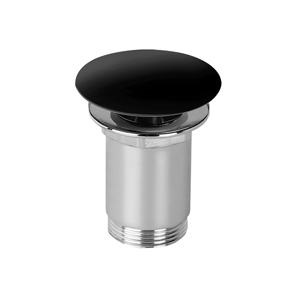 Донный клапан Cezares Czr, черный матовый (CZR-B-SOC-NOP)