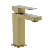 Смеситель для раковины BELZ цвет: брашированное золото (PVD-покрытие) (B10817-5)