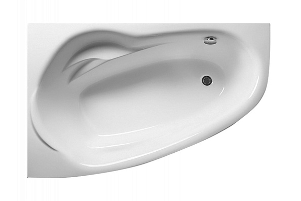 Ванна акриловая левосторонняя Relisan ZOYA Гл000001247, 140x90