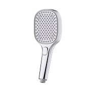 Лейка душевая Raglo R450.51 3-х режимная квадратная пластик/силикон, хром