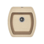 Мойка кухонная иск. камень Флорентина "Нире-480" 480х510 песочный FG (20.190.B0480.107)