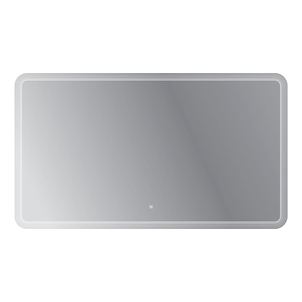 Зеркало с лазерной гравировкой и подсветкой Cezares Duet 1400x800x30 (CZR-SPC-DUET-1400-800-LED-TCH)