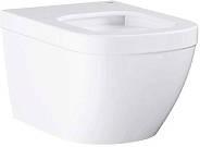 39328000 Euro Ceramic Унитаз подвесной безободковый (без сиденья), альпин-белый