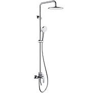 Душевая система со смесителем цвет хром BRAVAT (F6808939CP-A-SW)