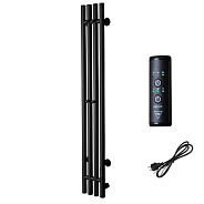 Полотенцесушитель электрический (нестандартная) Тругор Пэк сп Вектор 120х15 см, черный