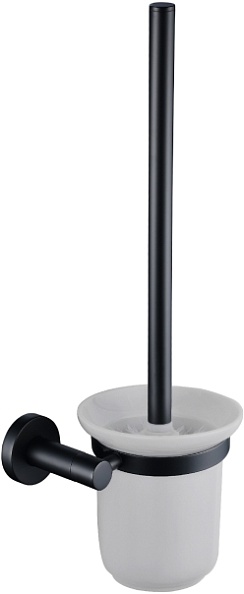 Ершик настенный AQUATEK ВЕГА AQ4010MB, матовый черный