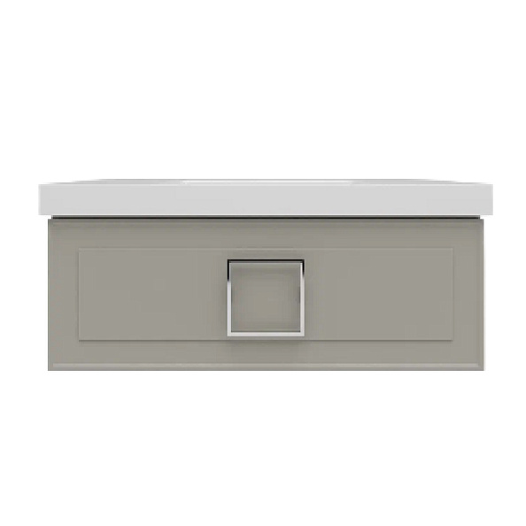 Тумба под раковину подвесная La Fenice Cubo FNC-01-CUB-C-100, бежевая