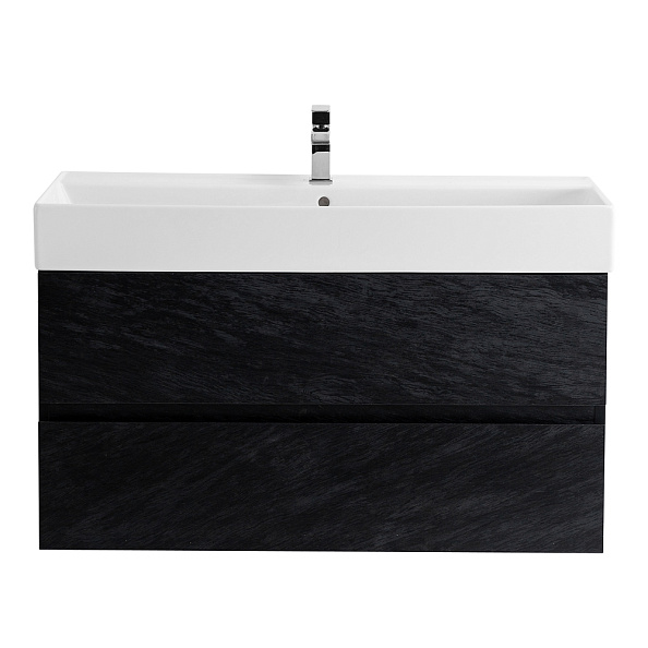 База под раковину подвесная Cezares Molveno 46 800х460х500, Nero (MOLVENO 46-80-2C-SO-NR)