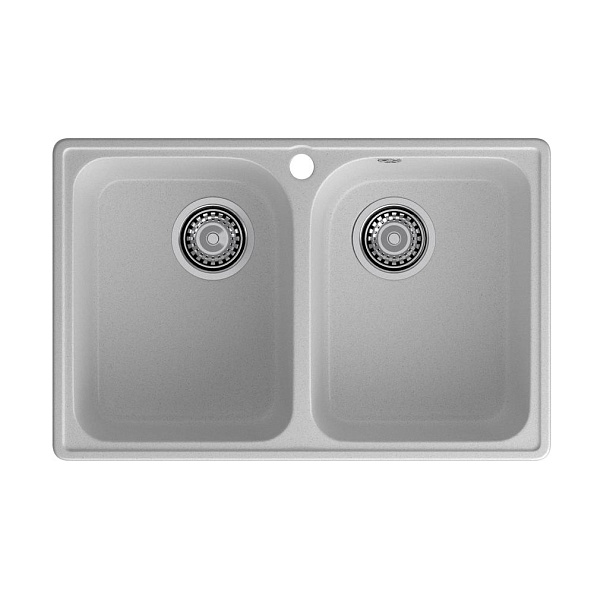 Кухонная мойка GranFest QUARZ 15, серый