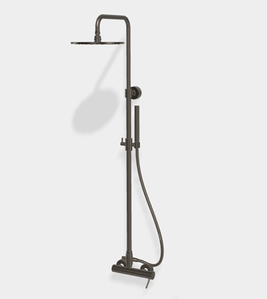 Душевая стойка Fima Carlo Frattini Shower column, брашированный черный хром (F3035/2CS)