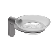 Мыльница Raglo R300.02.09 с держателем,графит