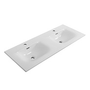 Керамическая раковина с двумя чашами Cezares Molveno 1210х460х170 (CZR-8099-120-2)