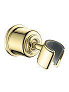 AQ2407PG КЛАССИК держатель ручного душа, полир. золото