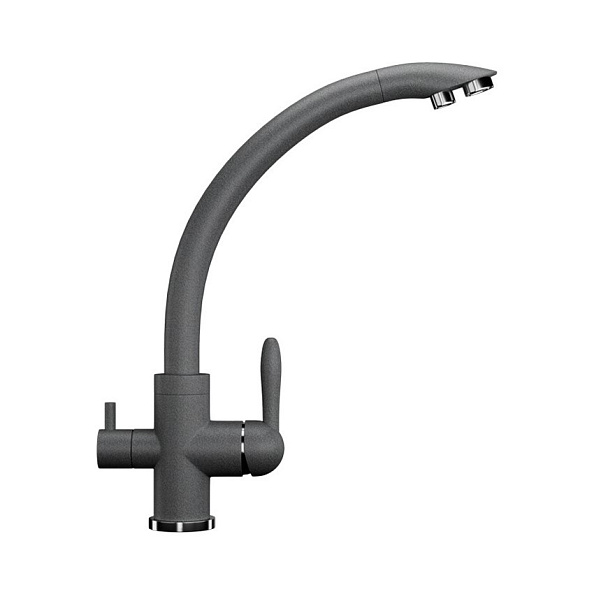 Смеситель для кухни Ulgran U-017-309, темно-серый