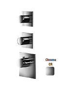 Смеситель для душа Almar Water Control High Flow, на 2/3/4 потребителя, хром (E180082.CR)