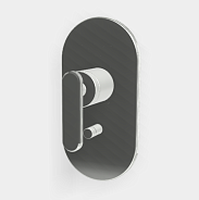 Смеситель для душа Fima Carlo Frattini Park Lane, на 2 потребителя, хром (F1309X2CR)