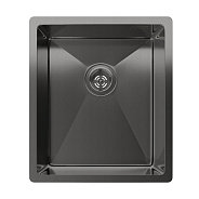 Кухонная мойка Rivelato Rinox 3844 UN PVD, черный