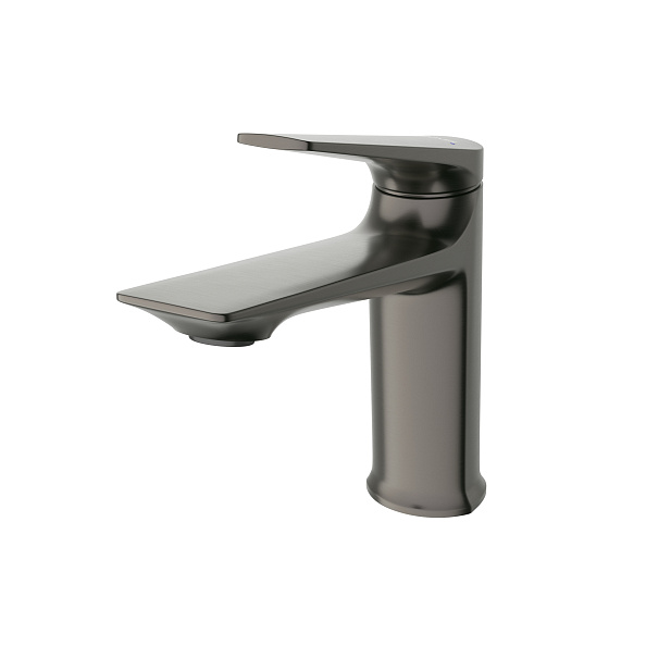 Смеситель для раковины Cezares Liner, оружейная сталь (LINER-LS-GM-W0)