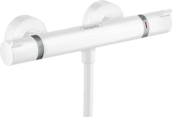 Термостат для душа Hansgrohe Ecostat Comfort, внешнего монтажа 13116700, белый матовый