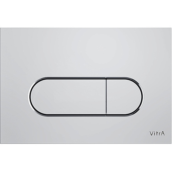 740-2280 Панель смыва Vitra Root Round, хром