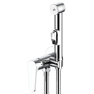 Гигиенический душ со смесителем встраиваемый ESKO KZSMH, хром