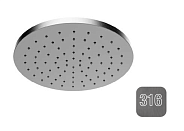 Верхний душ Almar 316 Stalnless Steel, 300х300, Gun Metal Brushed PVD (E044072.GM316)